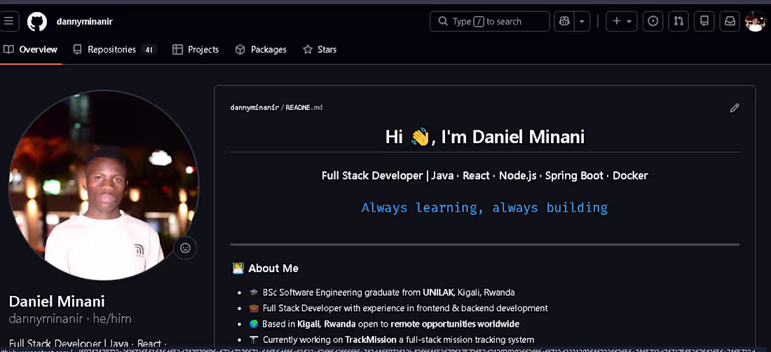 Cover image for My Github