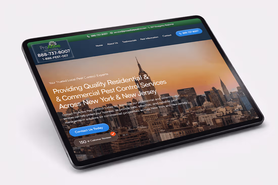 Cover image for PROACTIVE PEST CONTROL