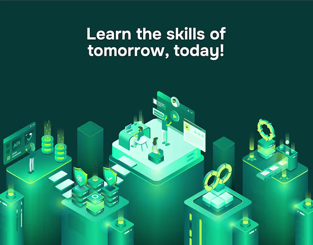 Cover image for Product Security Academy Isometric Illustration