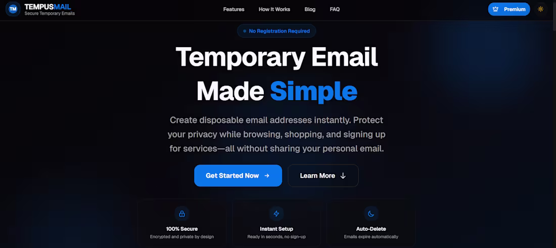 Cover image for Tempusmail
