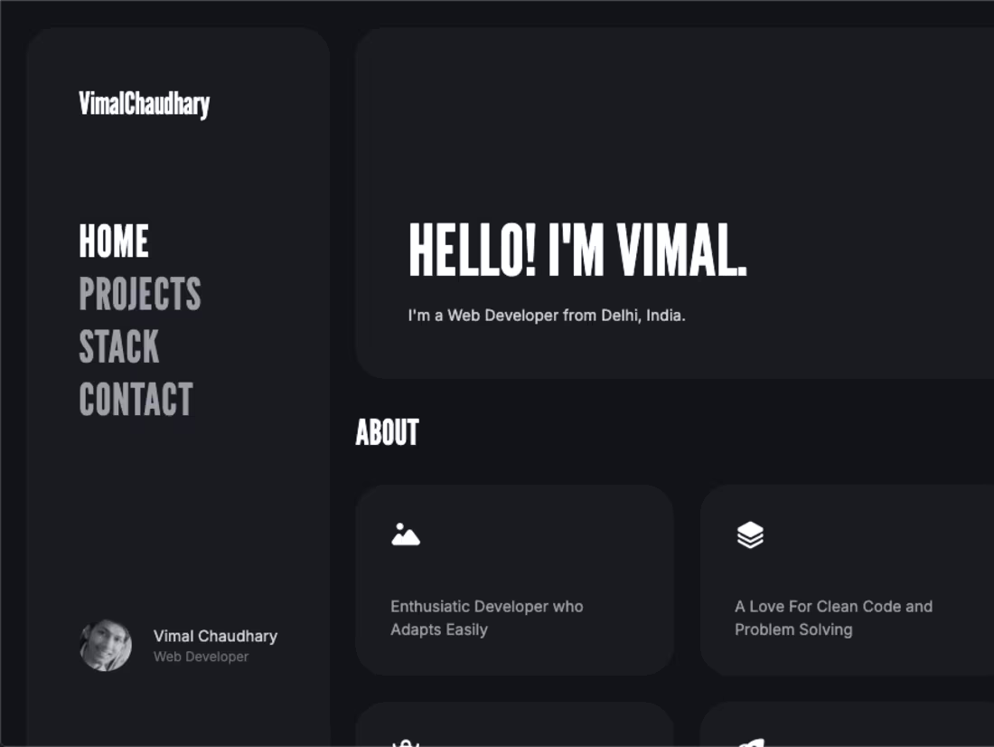 Cover image for Personal Portfolio Website