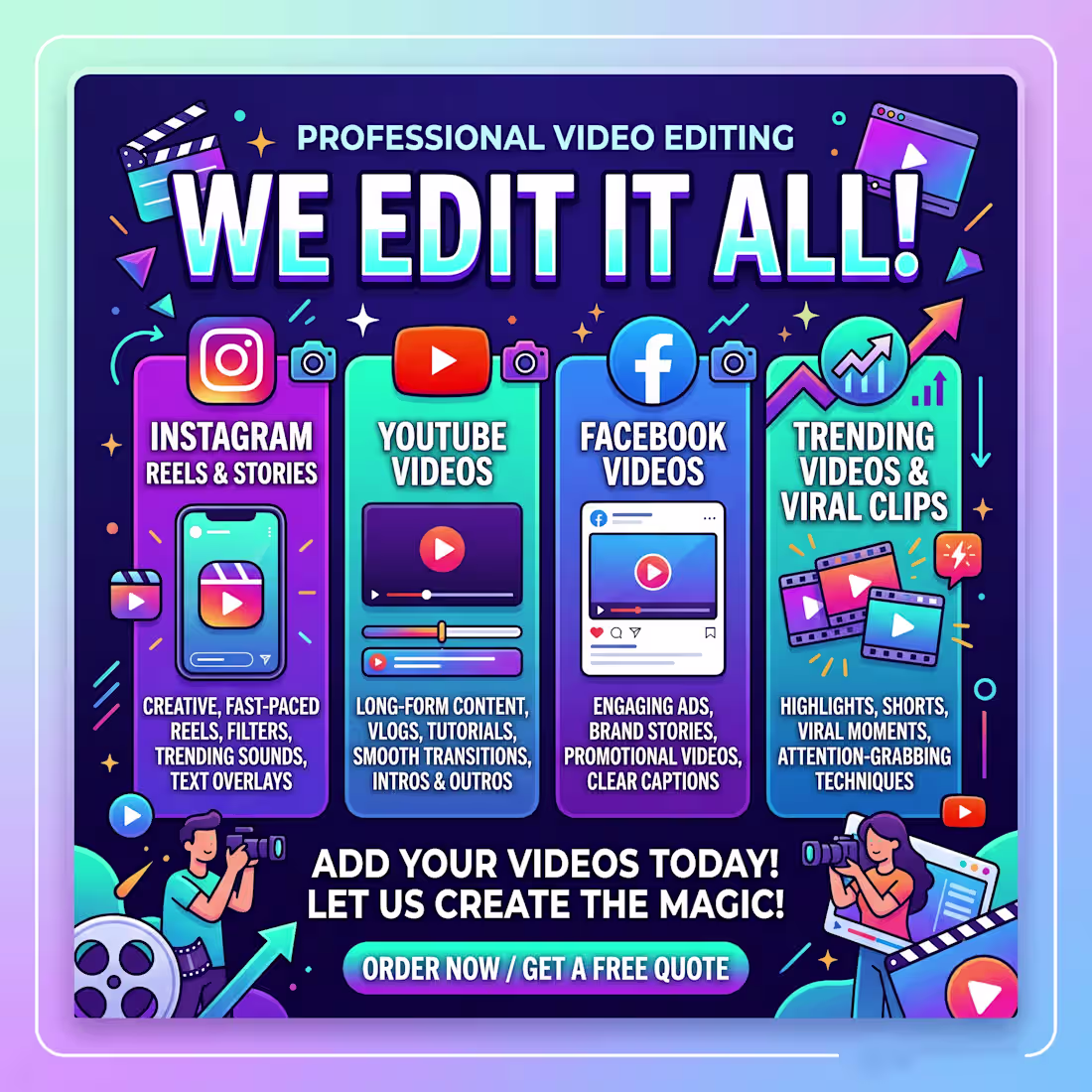 Cover image for  video editor all types of video editing