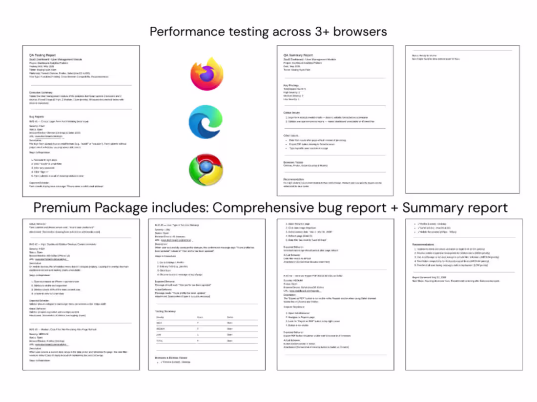 Cover image for You will get thorough manual QA testing for your website or app