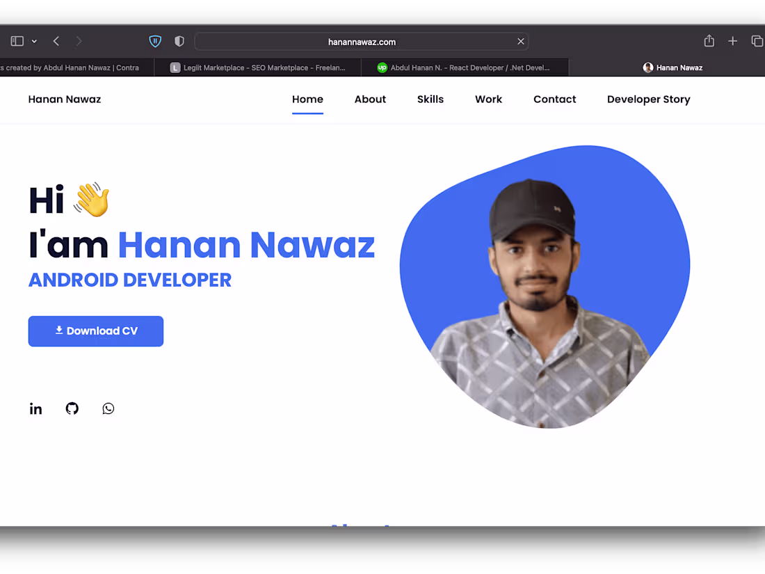 Cover image for Portfolio Website