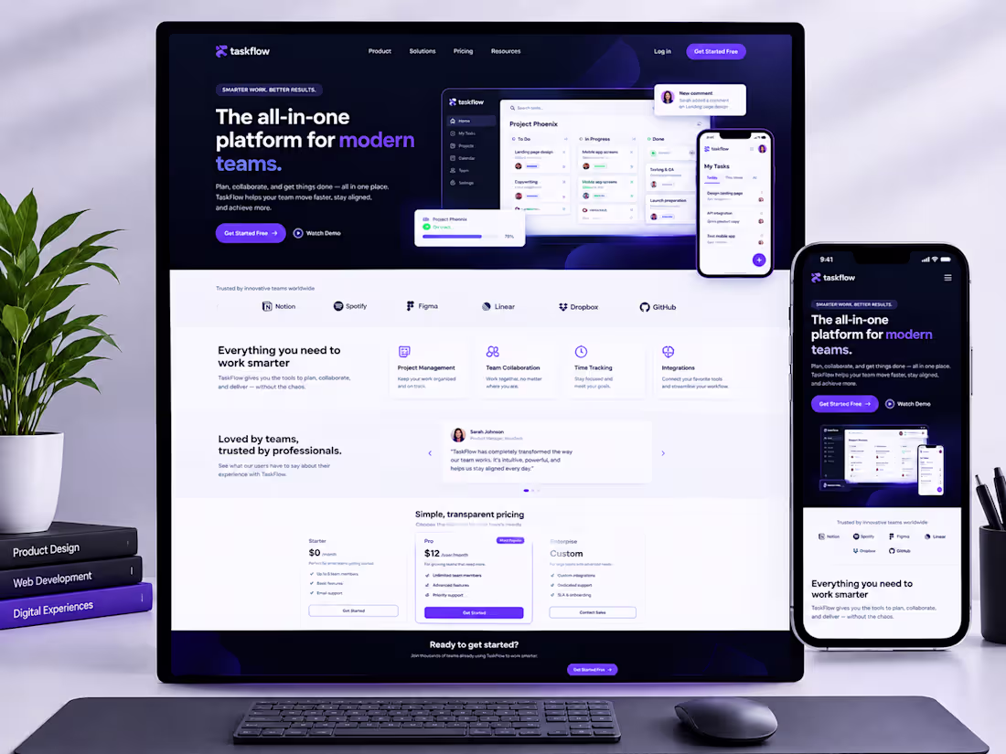 Cover image for Framer Landing Page Design | High Converting, Responsive Pages