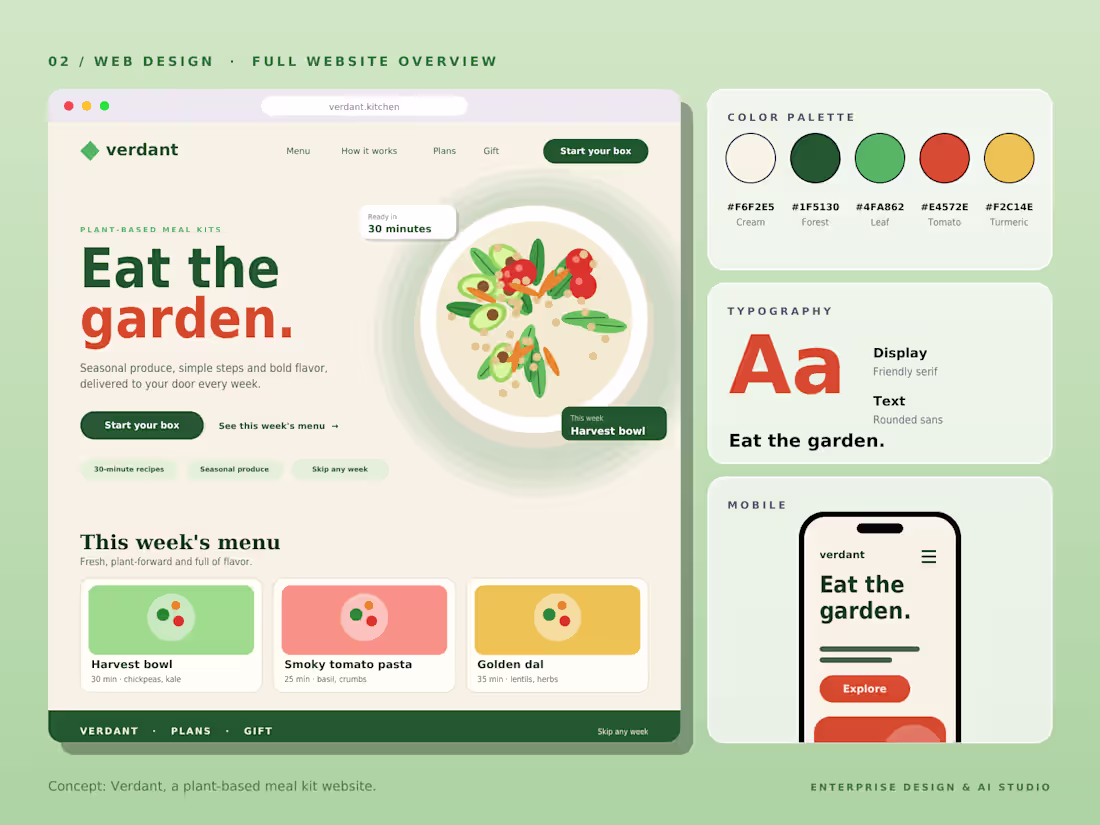Cover image for Verdant — Full UI/UX Design
