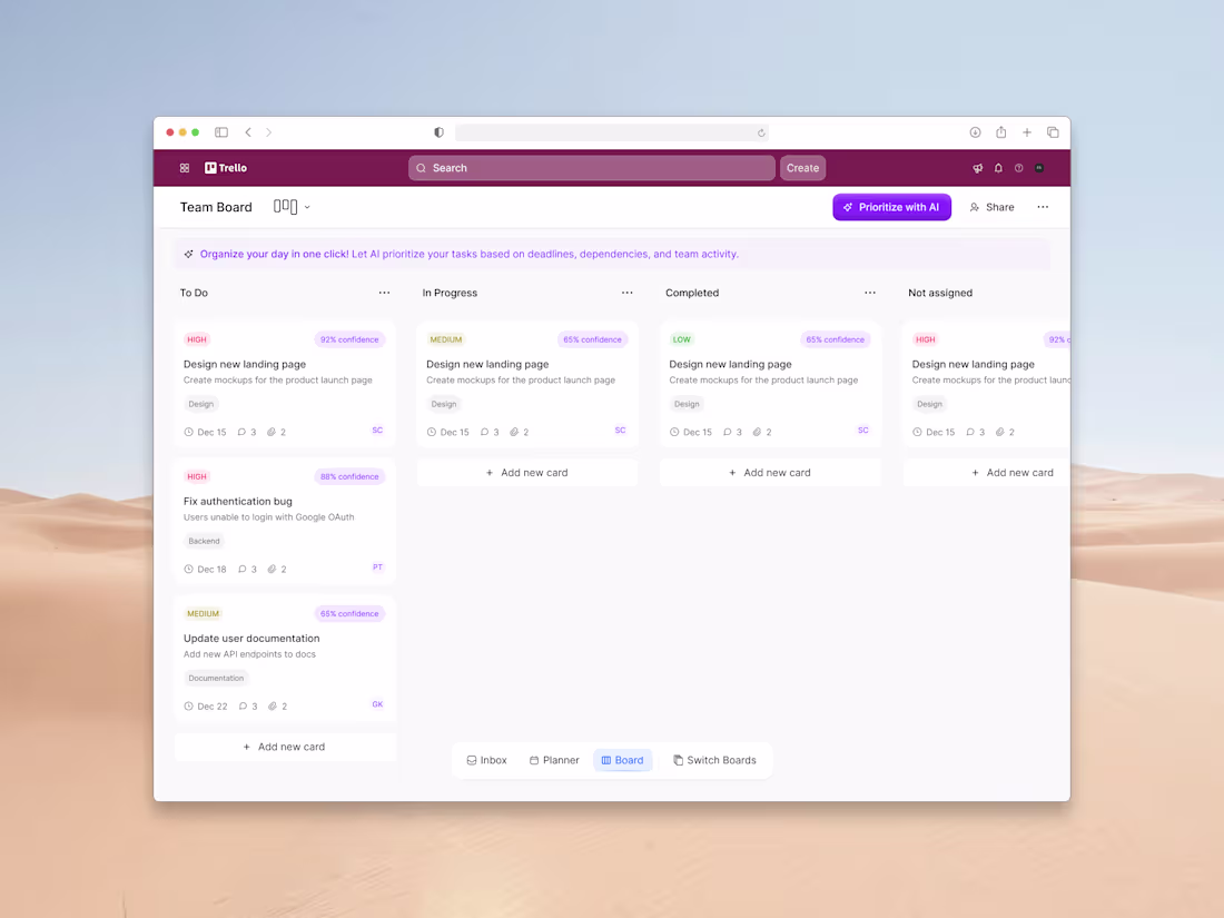 Cover image for Discovery project exploring potential improvements for Trello