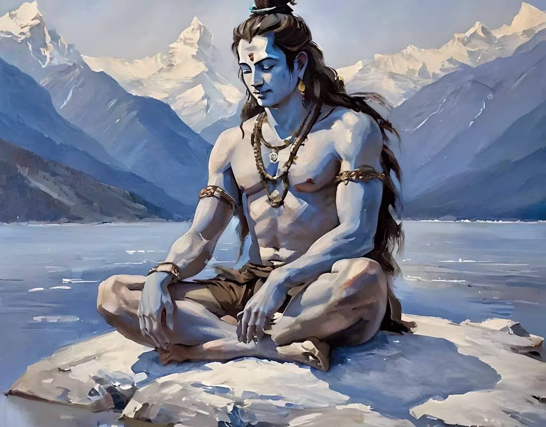 Cover image for Divine Meditation of Lord Shiva