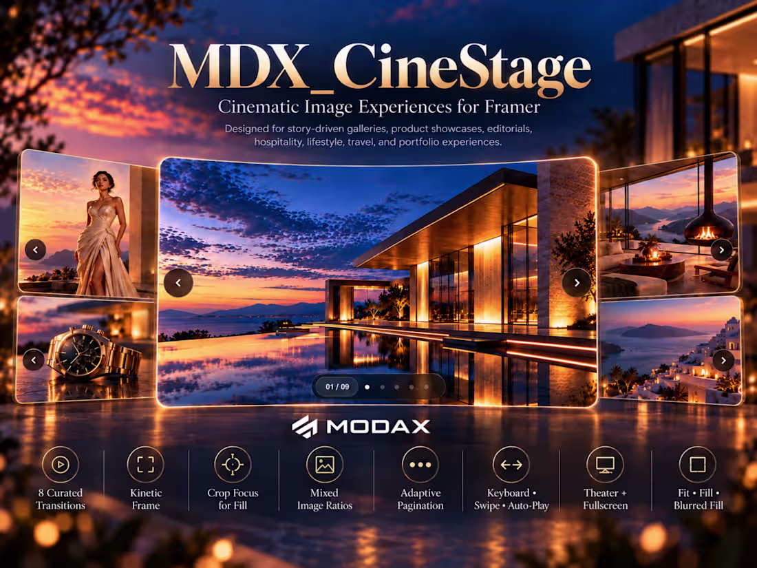 Cover image for MDX_CineStage is now live on