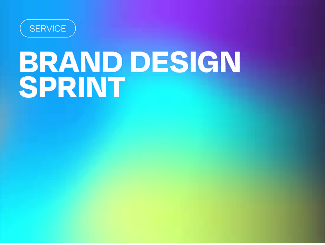 Cover image for Brand Design Sprint ⚡