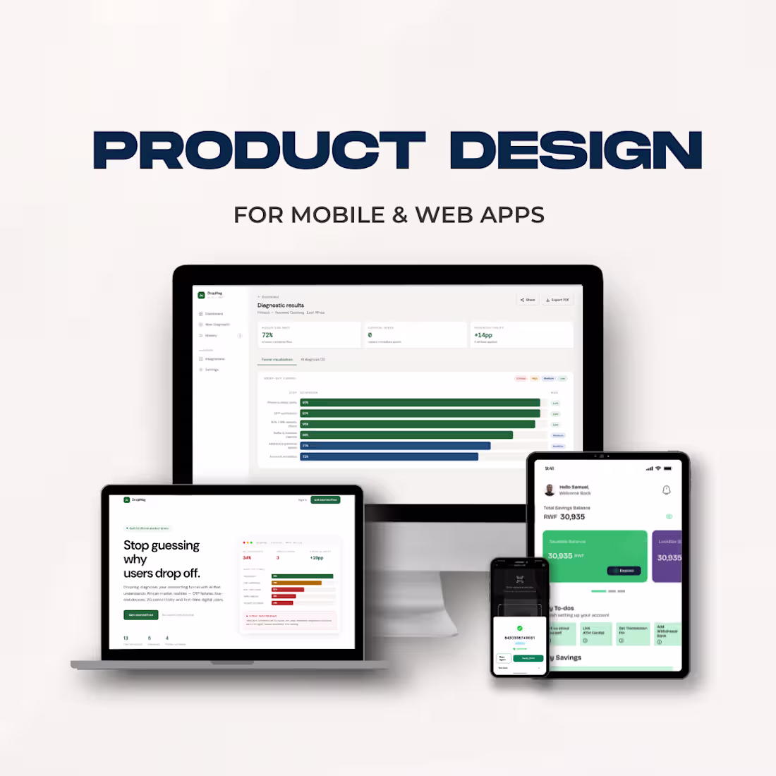 Cover image for Product Design — Mobile & Web App