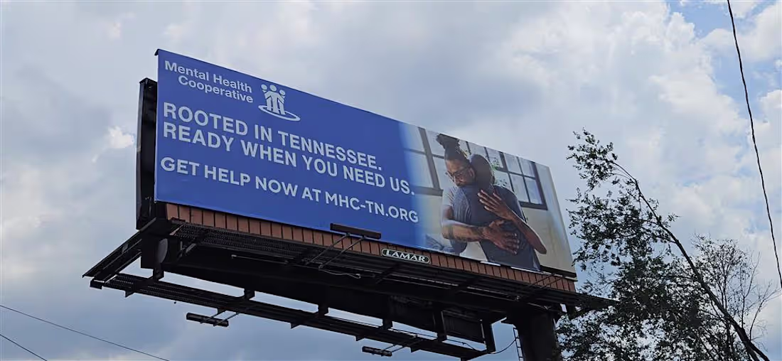 Cover image for Mental Health Cooperative Multi-Market OOH Campaign