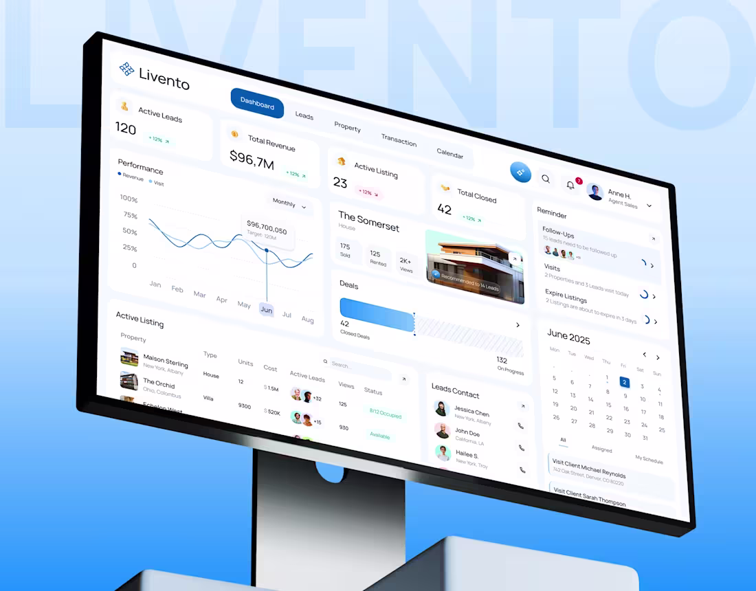 Cover image for CRM Dashboard UI UX | Branding | Case Study