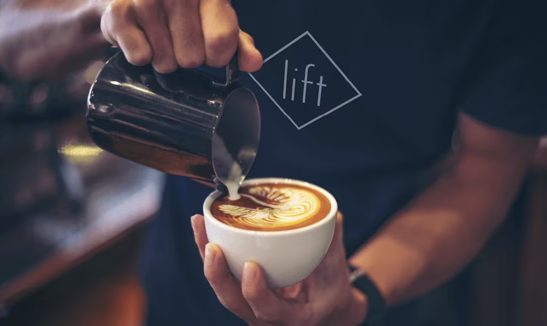 Cover image for Lift Coffee Co. Logo Design