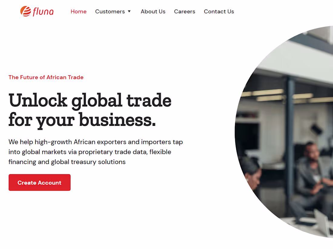 Cover image for Fluna - Unlock global trade across Africa