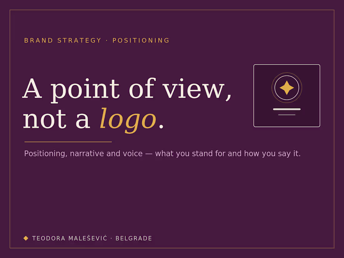 Cover image for Brand Strategy & Positioning