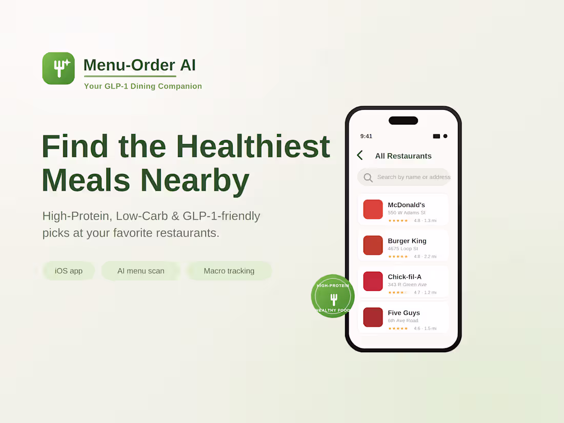 Cover image for A health & nutrition iOS
