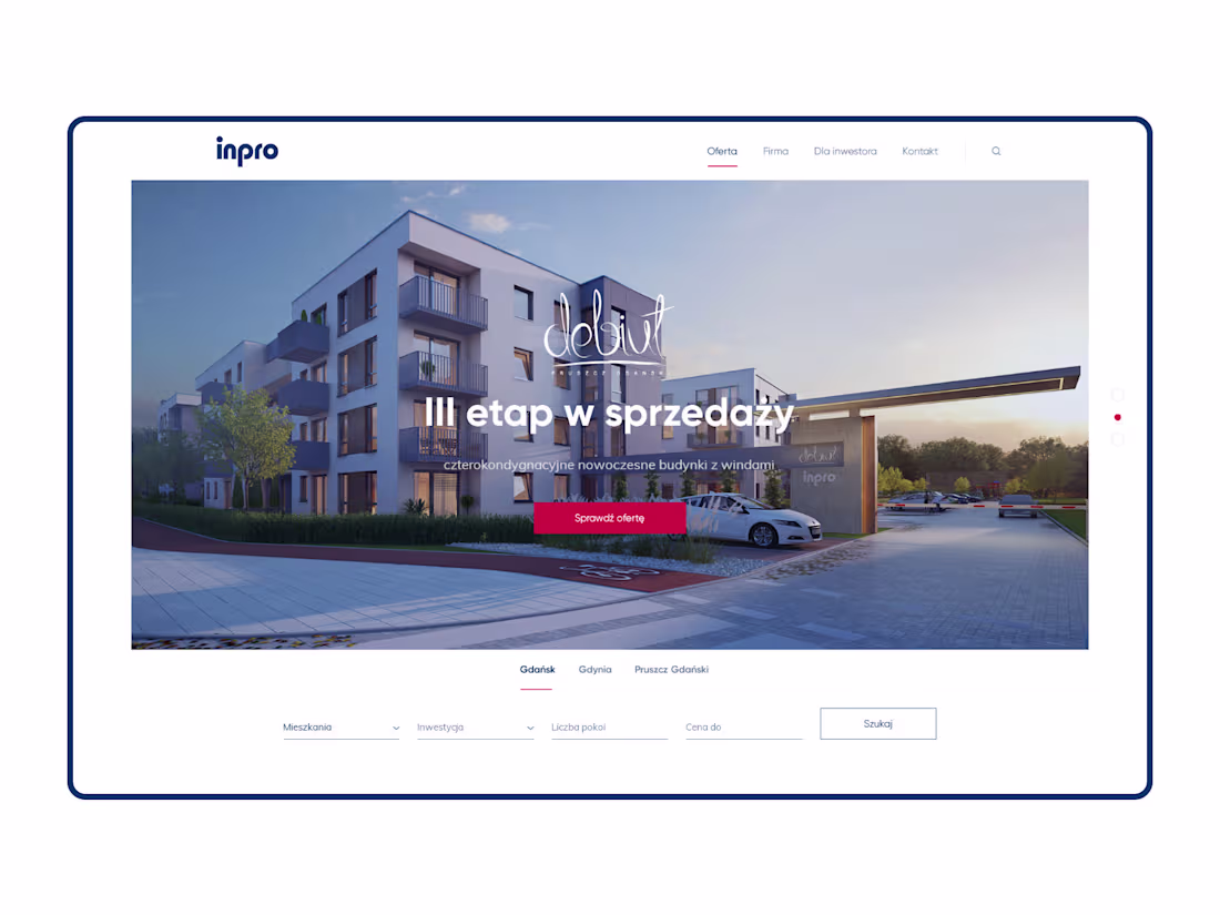 Cover image for Inpro real estate company