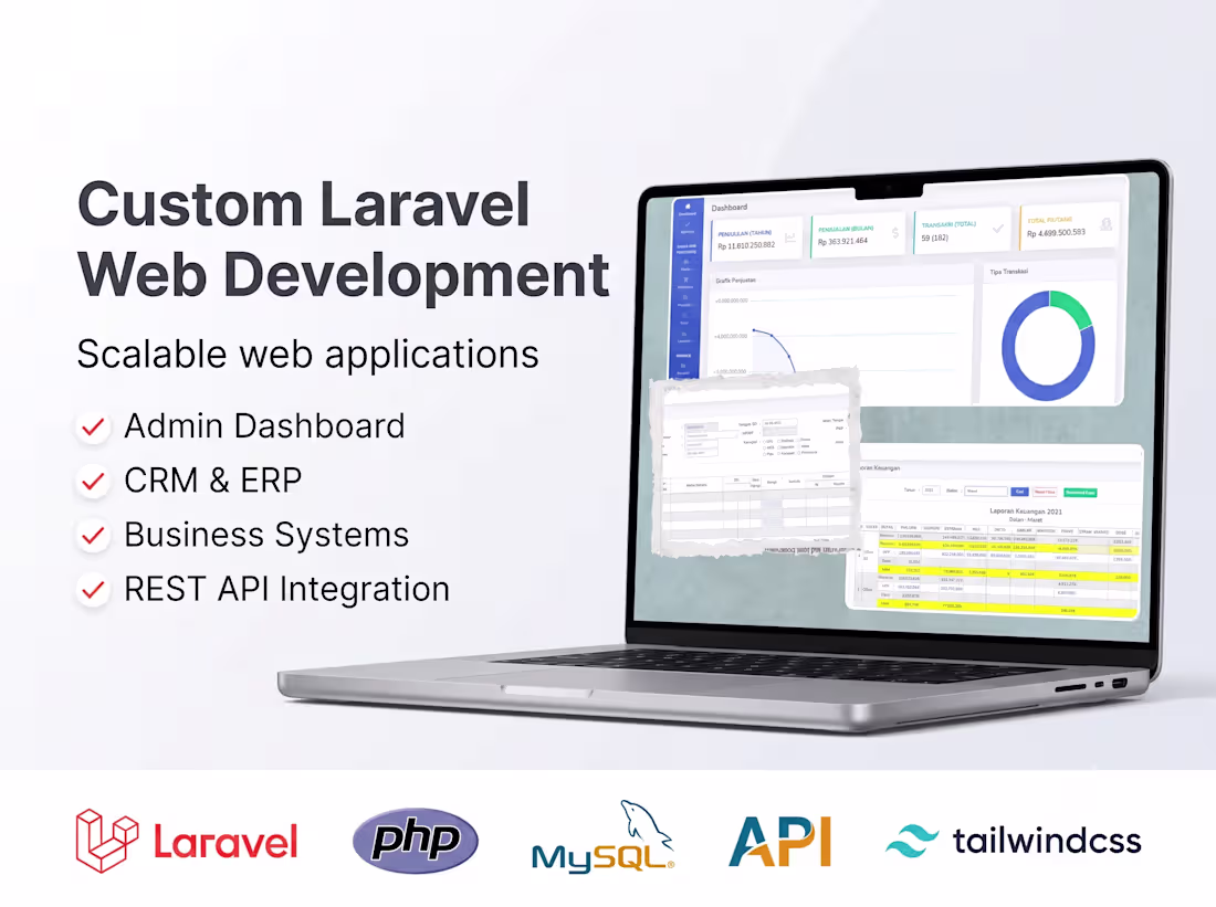 Cover image for Custom Laravel Web Development for Business Applications