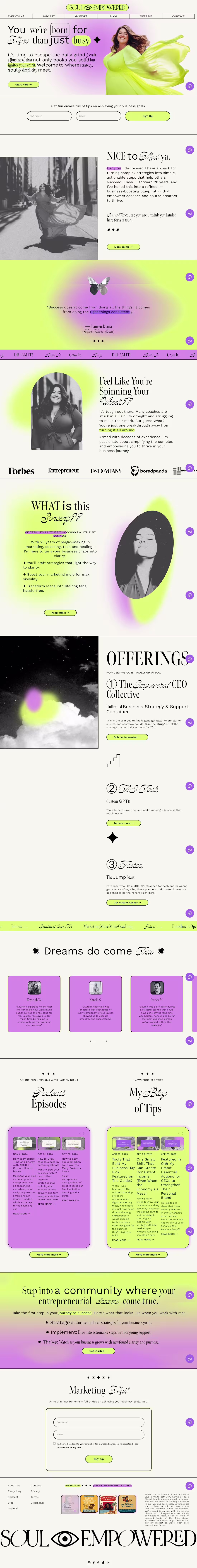 Cover image for Website for Business Coach & Strategist on SquareSpace!