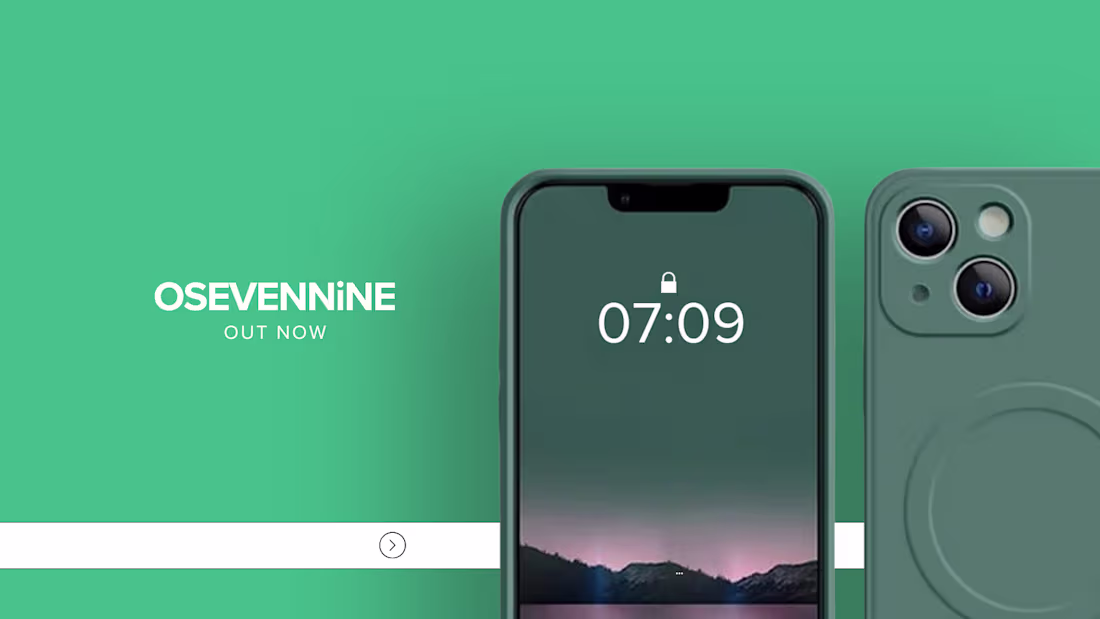 Cover image for Brand Identity & Website Design – OSEVENNiNE