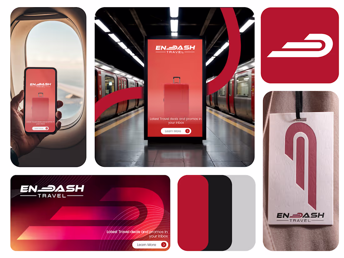 Cover image for Endash Travel Branding | Theepa Studio