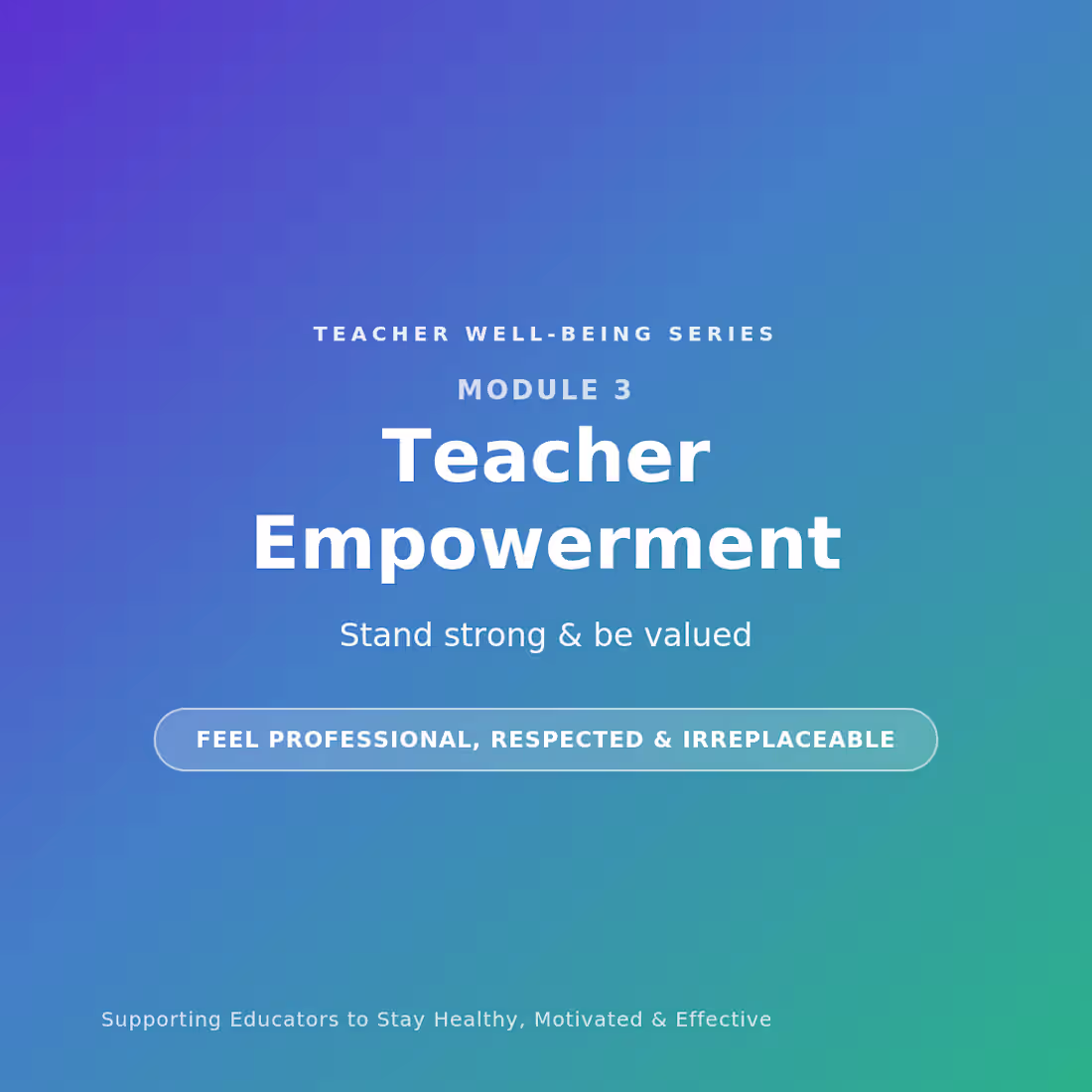 Cover image for "Empowering Teachers! Strengthening Schools! Transforming