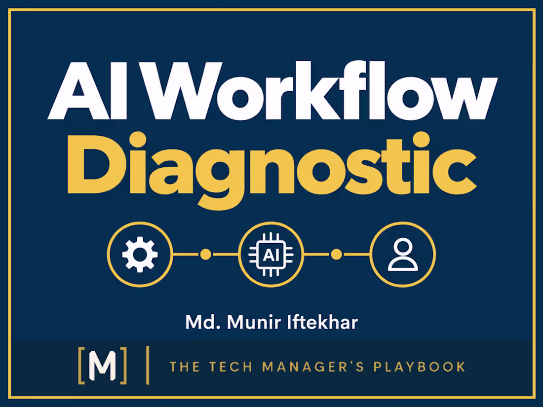 Cover image for AI Workflow Diagnostic