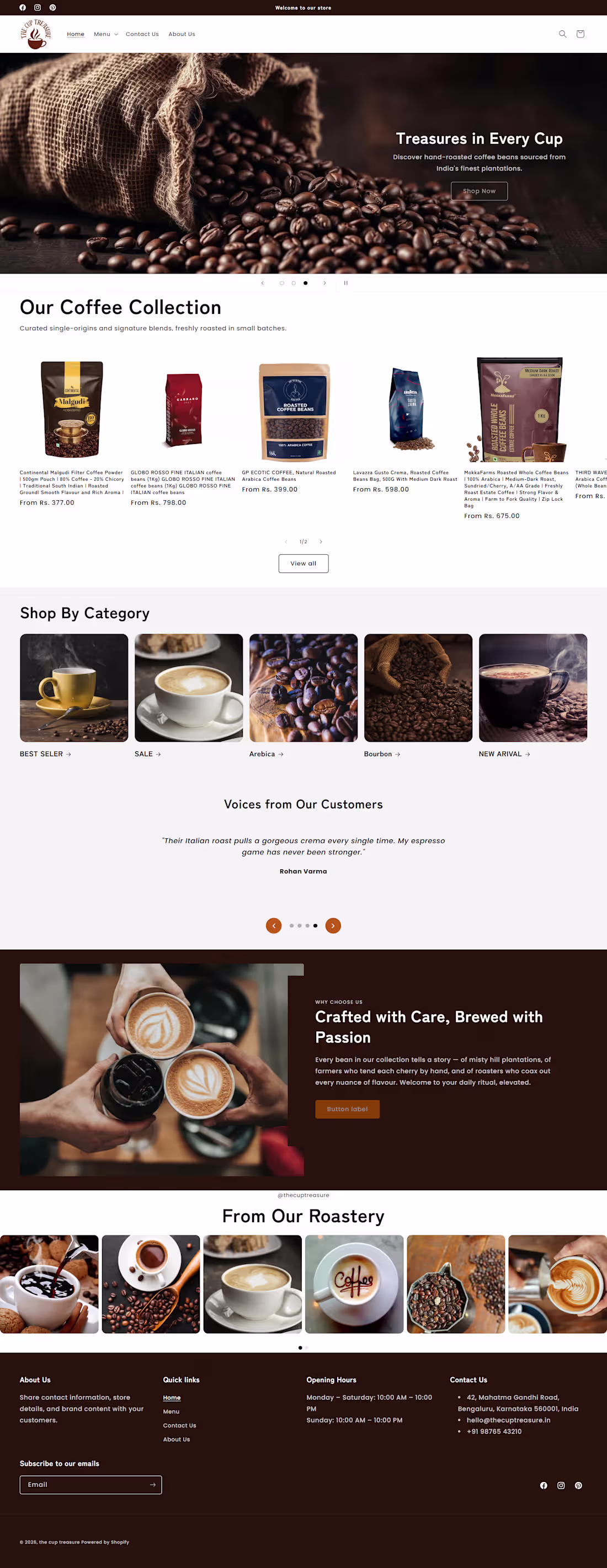 Cover image for The Cup Treasure – Shopify