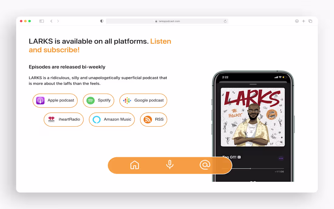 Cover image for Larks Podcast