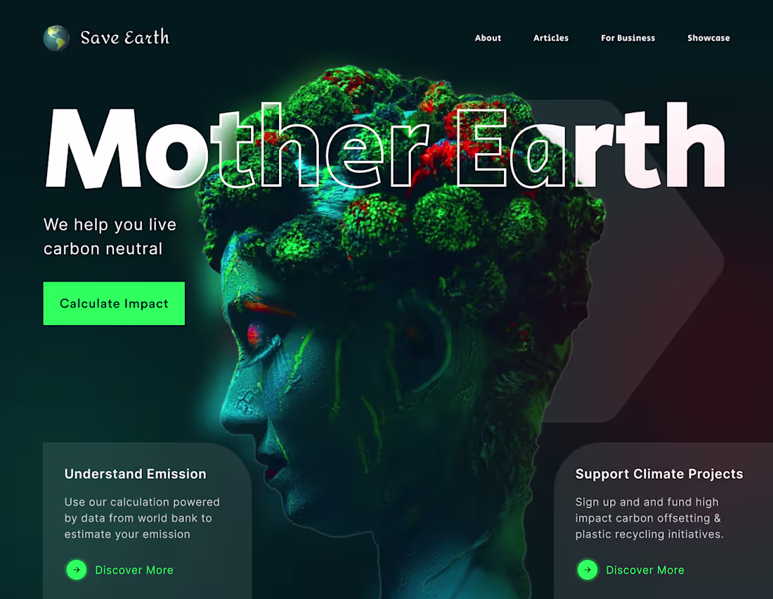 Cover image for :Interactive Web App Built with