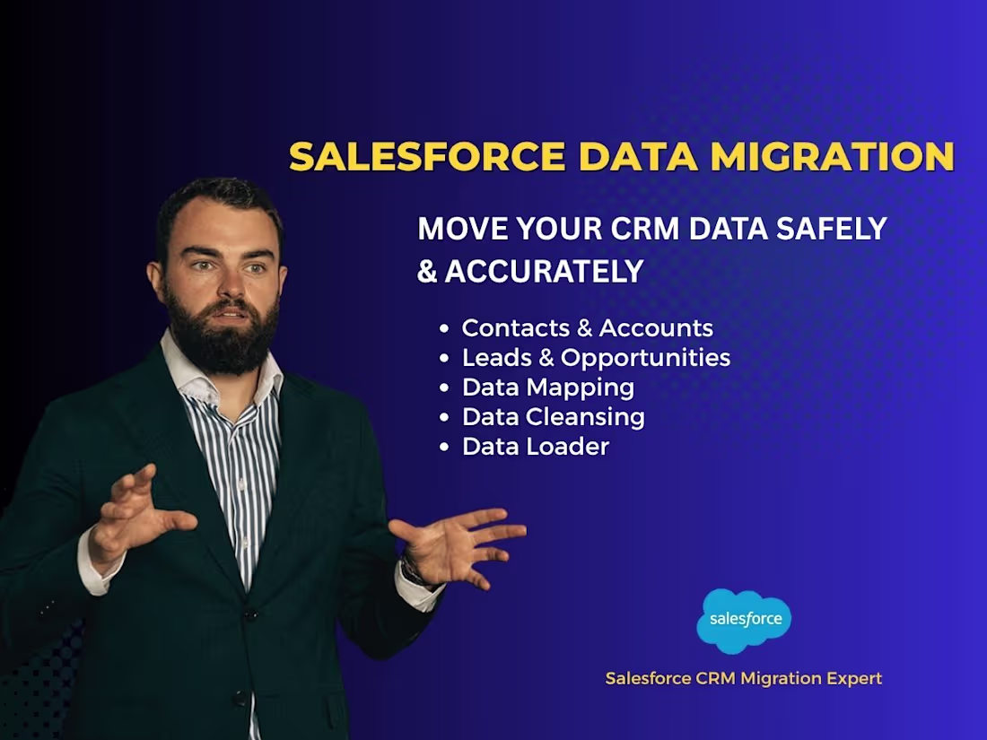 Cover image for Salesforce CRM Data Migration
