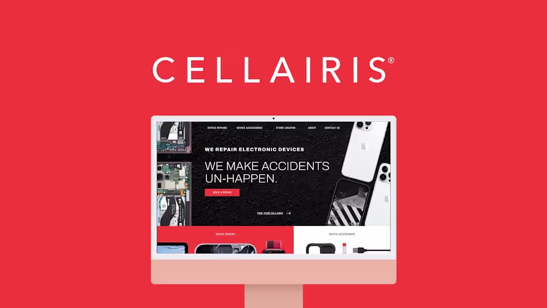 Cover image for Cellairis Website Redesign