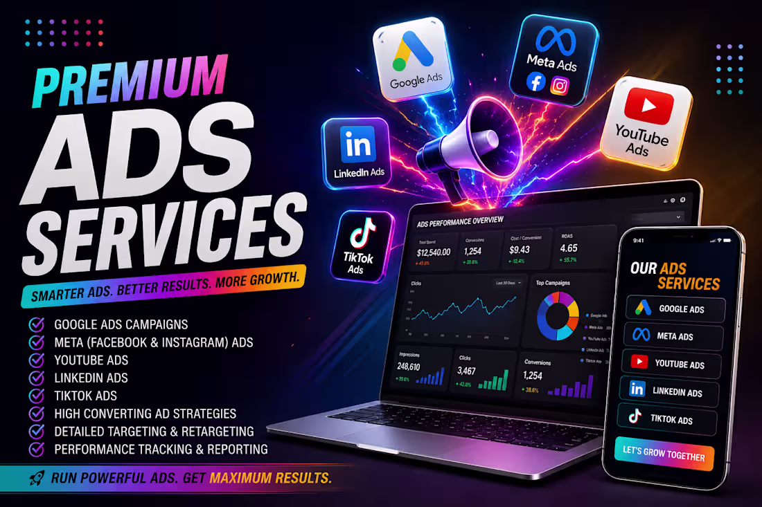 Cover image for Professional Google & Social Media Ads Management
