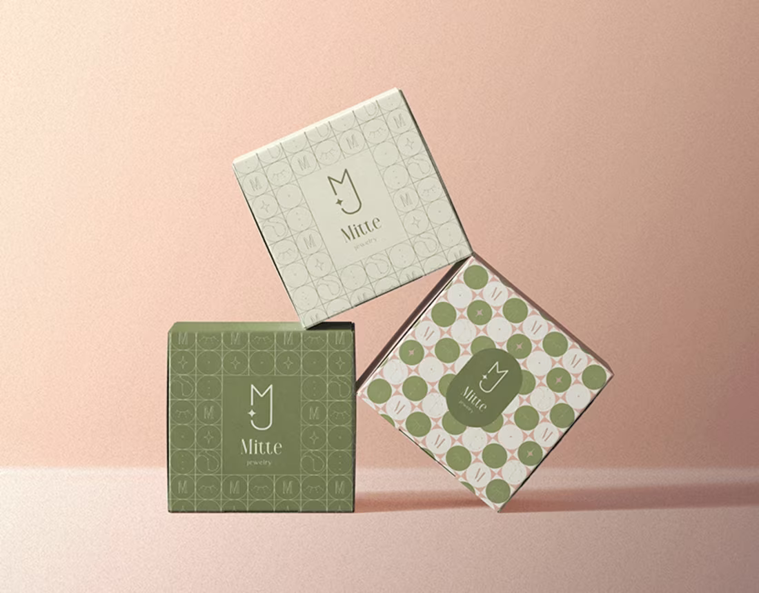 Cover image for Mitte Jewelry Brand Design :: Behance