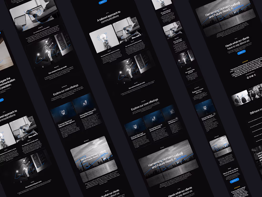 Cover image for Landing Page Design | Framer | Figma
