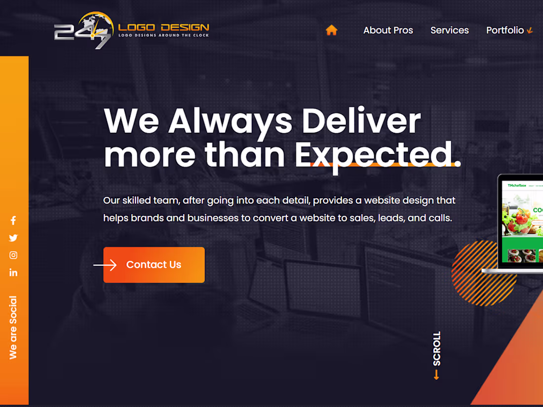 Cover image for A modern digital agency website
