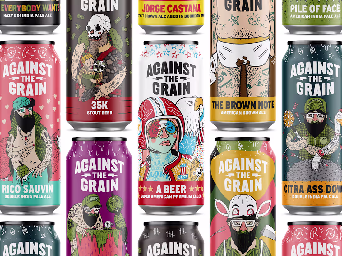 Cover image for Branding and Package Design for a Brewery