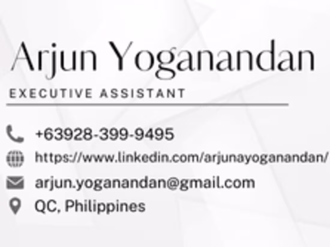 Cover image for Executive Assistance