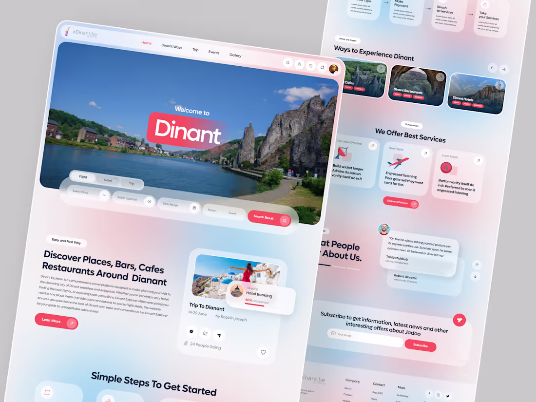 Cover image for aDinant - Tour Plans & Places