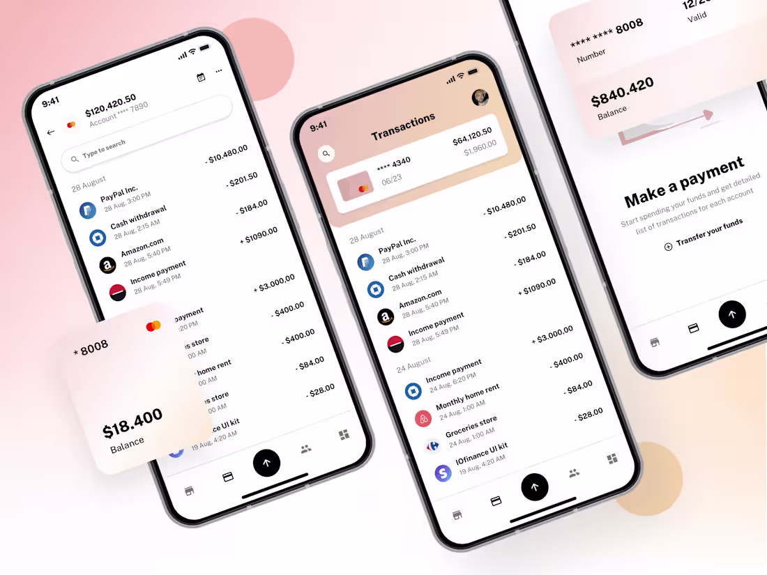 Cover image for PayLoo - UI Kit for Finance Mobile Apps