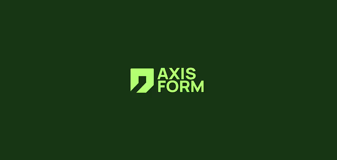 Cover image for Axis Form — Minimal Brand Identity System