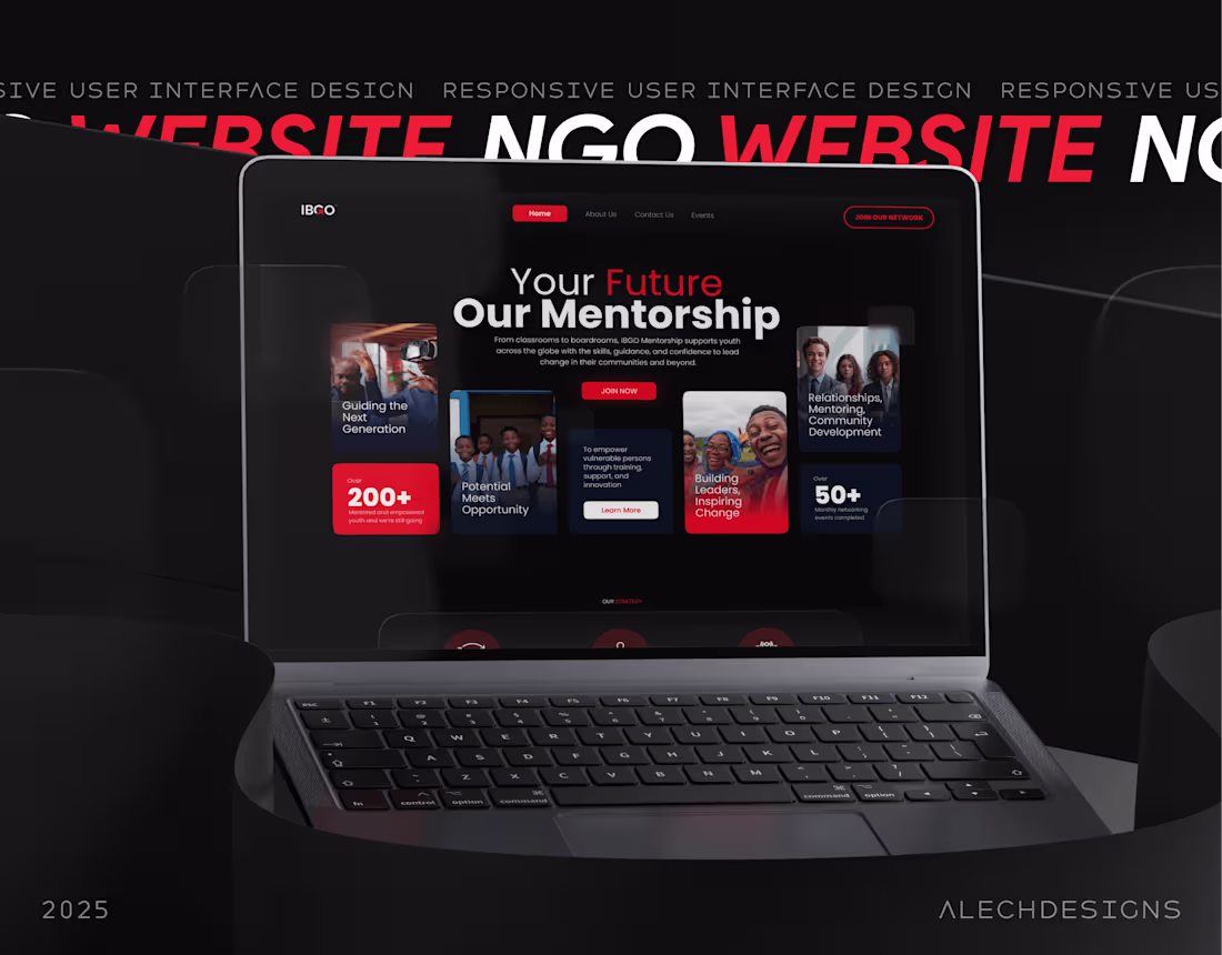 Cover image for IBGO NGO Website Design