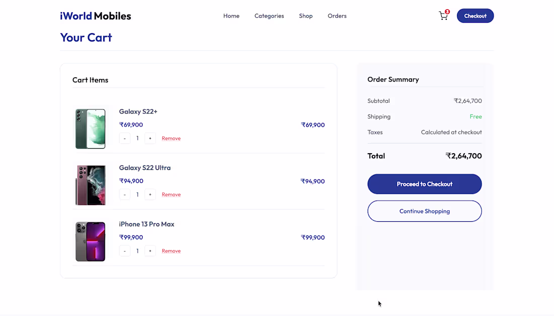 Cover image for Developed a responsive eCommerce website