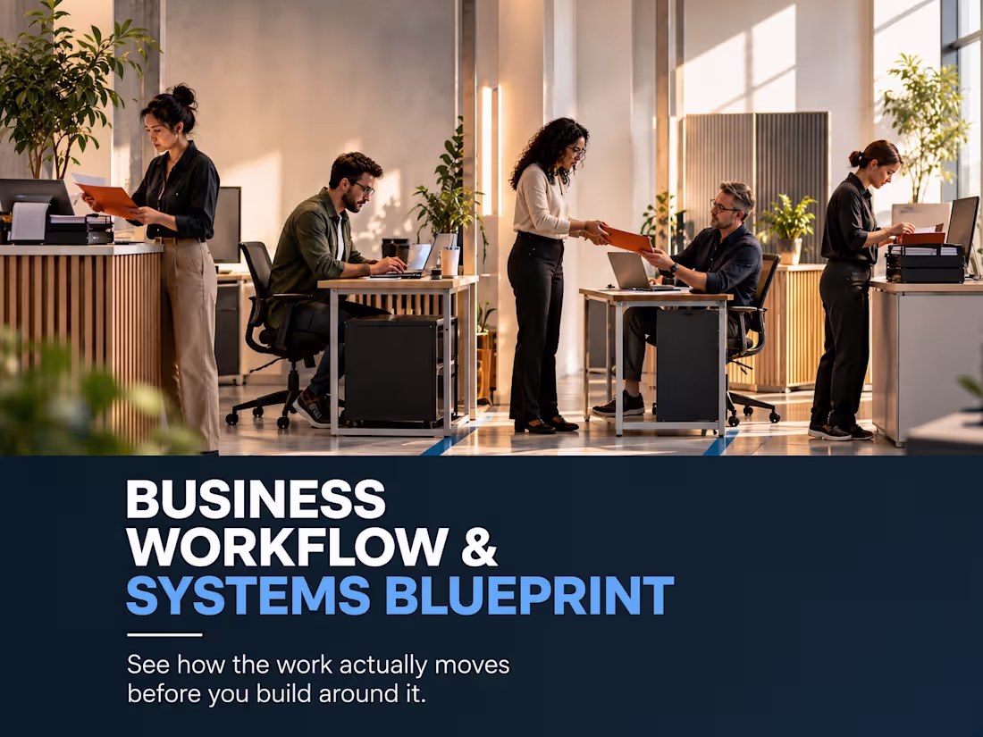 Cover image for Business Workflow & Systems Blueprint