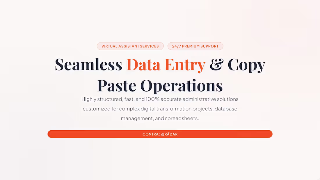Cover image for 24/7 DATA ENTRY.