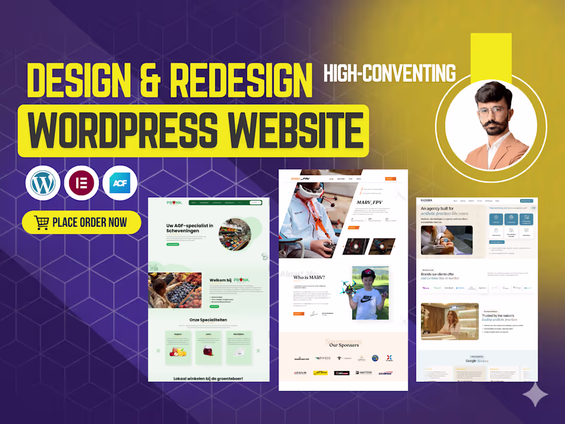 Cover image for WordPress Website Design and Development