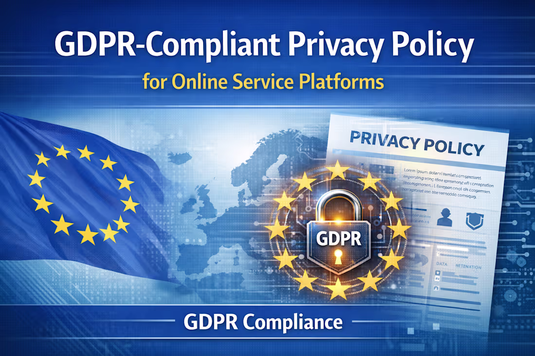 Cover image for GDPR Privacy Policy Drafting for