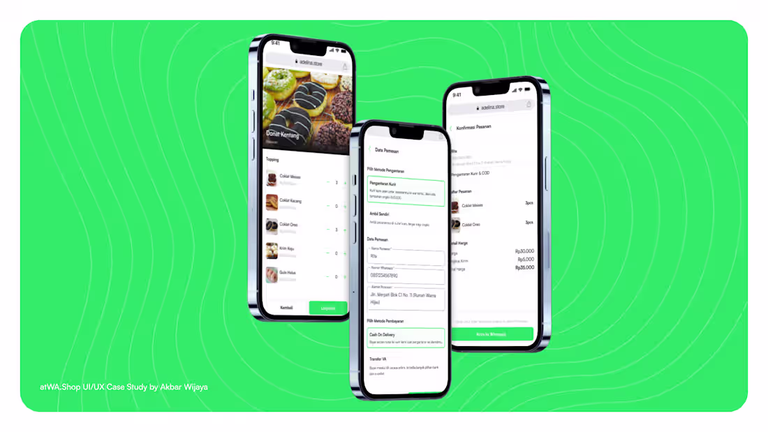 Cover image for atWA.Shop | E-Commerce by Whatsapp (Case Study)