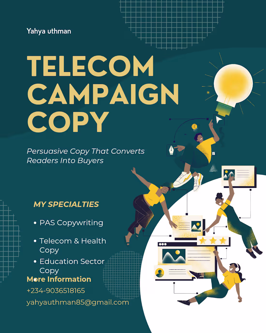 Cover image for "Affordable Data Plan Campaign Copy"
*"Since